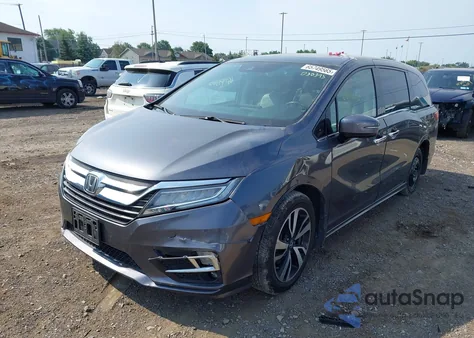 2019 Honda Odyssey Elite from USA, damaged, VIN 5FNRL6H95KB038395